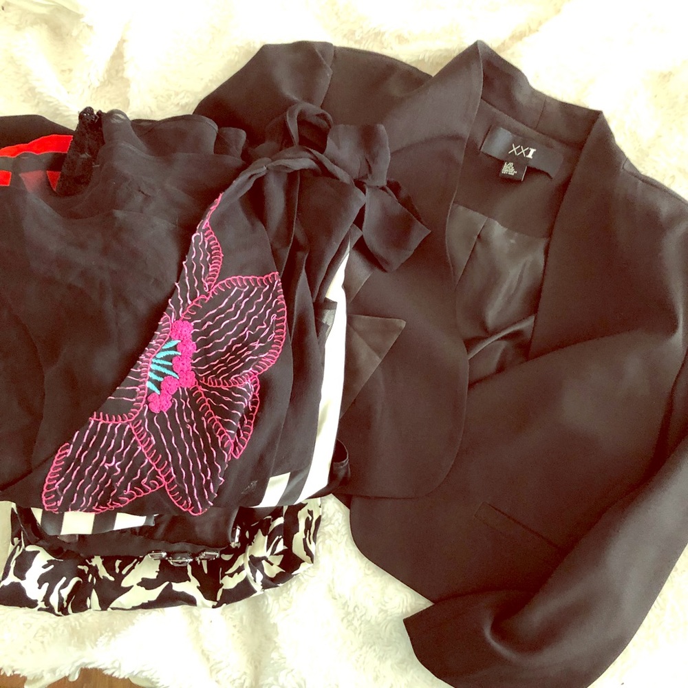 Bundle of formal dresses